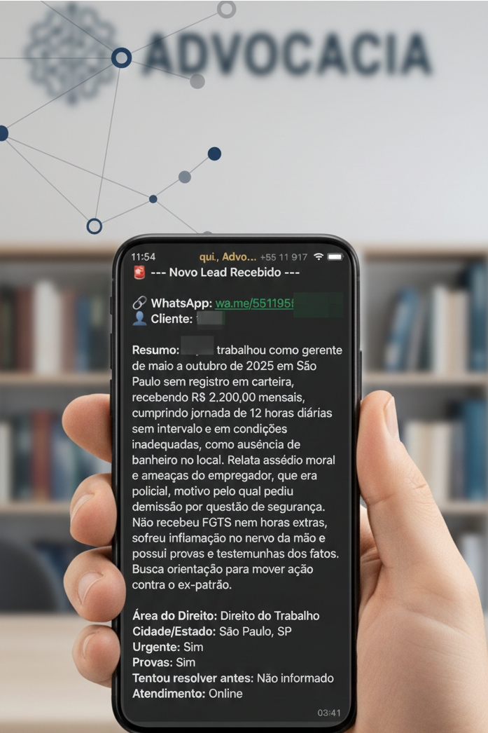 Inteligência artificial processando e organizando informações
