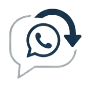 Ícone WhatsApp representando atendimento 24 horas